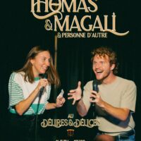 THOMAS & MAGALI ET PERSONNE D'AUTRE - 11 juin 19H30 - DÉLIRES ET DÉLICES CHAMBLY